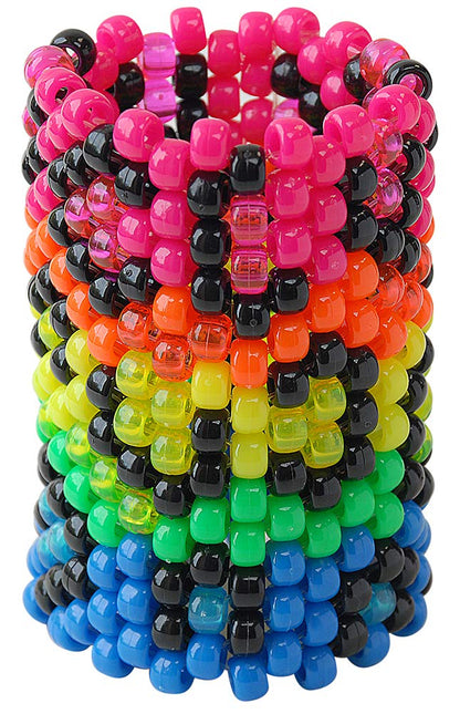 The Beadery 6499 Neon Brights Bead BOC, Multicolor