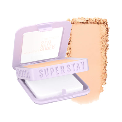 Maybelline Superstay Flex Powder, 110, 9 gr, Base en polvo de larga duración, a prueba de agua, hasta 30H