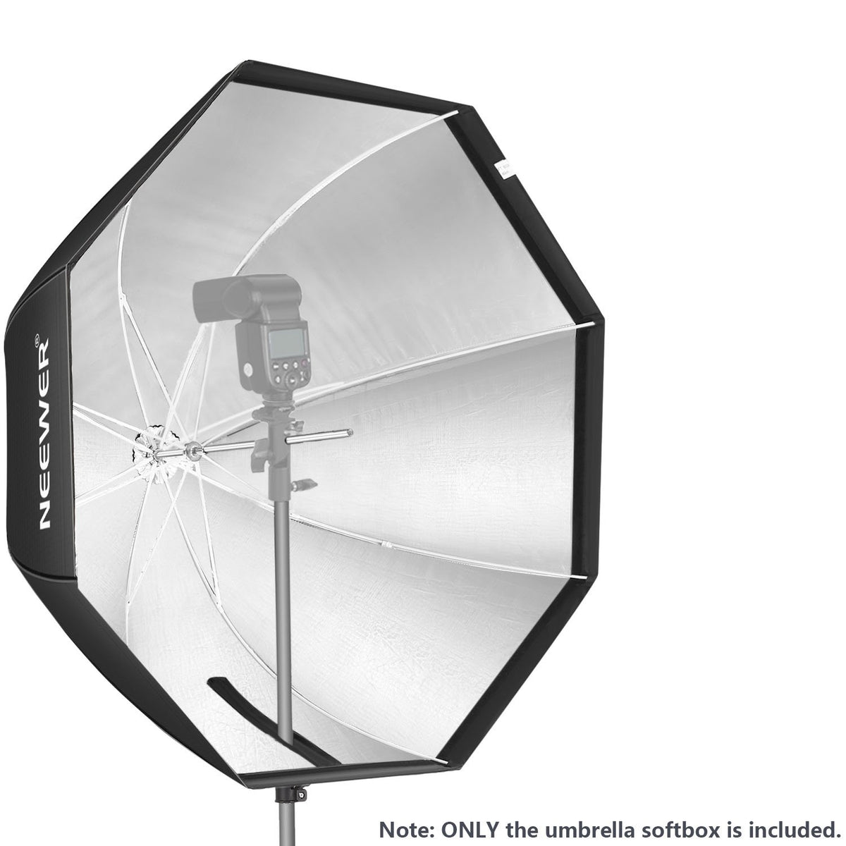 Neewer - Softbox en Forma de Paraguas Octagonal de 80 Centímetros con Estuche de Transporte, Ventana de Luz de Flash del Estudio para Retrato o Fotografía del Producto
