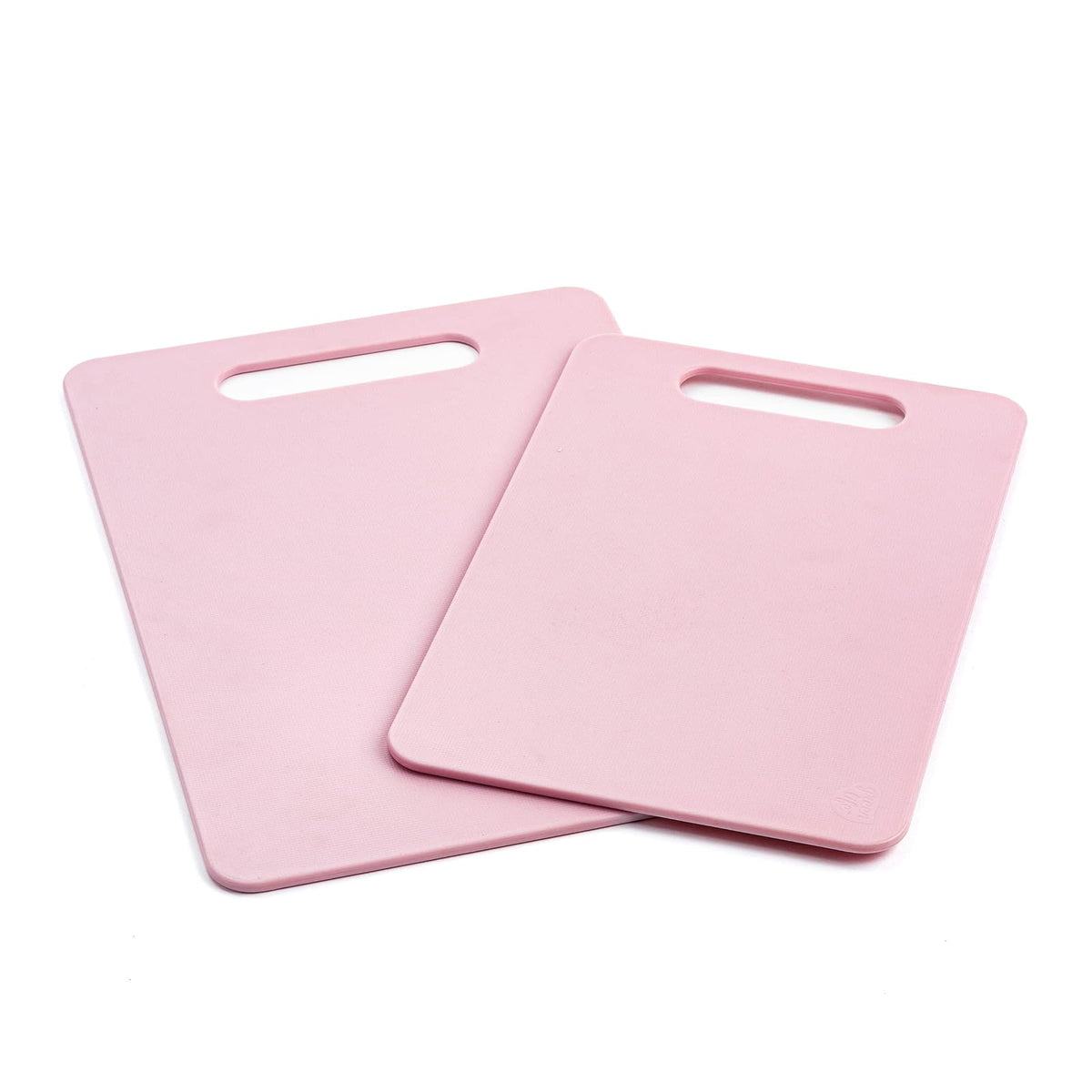 GreenLife - Juego de 2 tablas de cortar para cocina, apto para lavaplatos, extra duradero, rosa suave