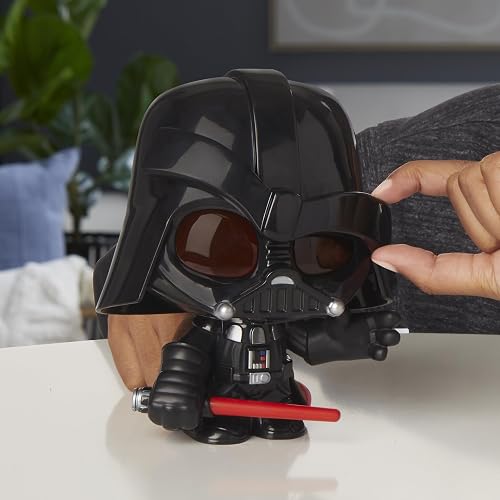 Star Wars Force N Telling Vader - Figura de acción de Darth Vader electrónica Que predice el Futuro con más de 40 respuestas para niños y niñas a Partir de 4 años