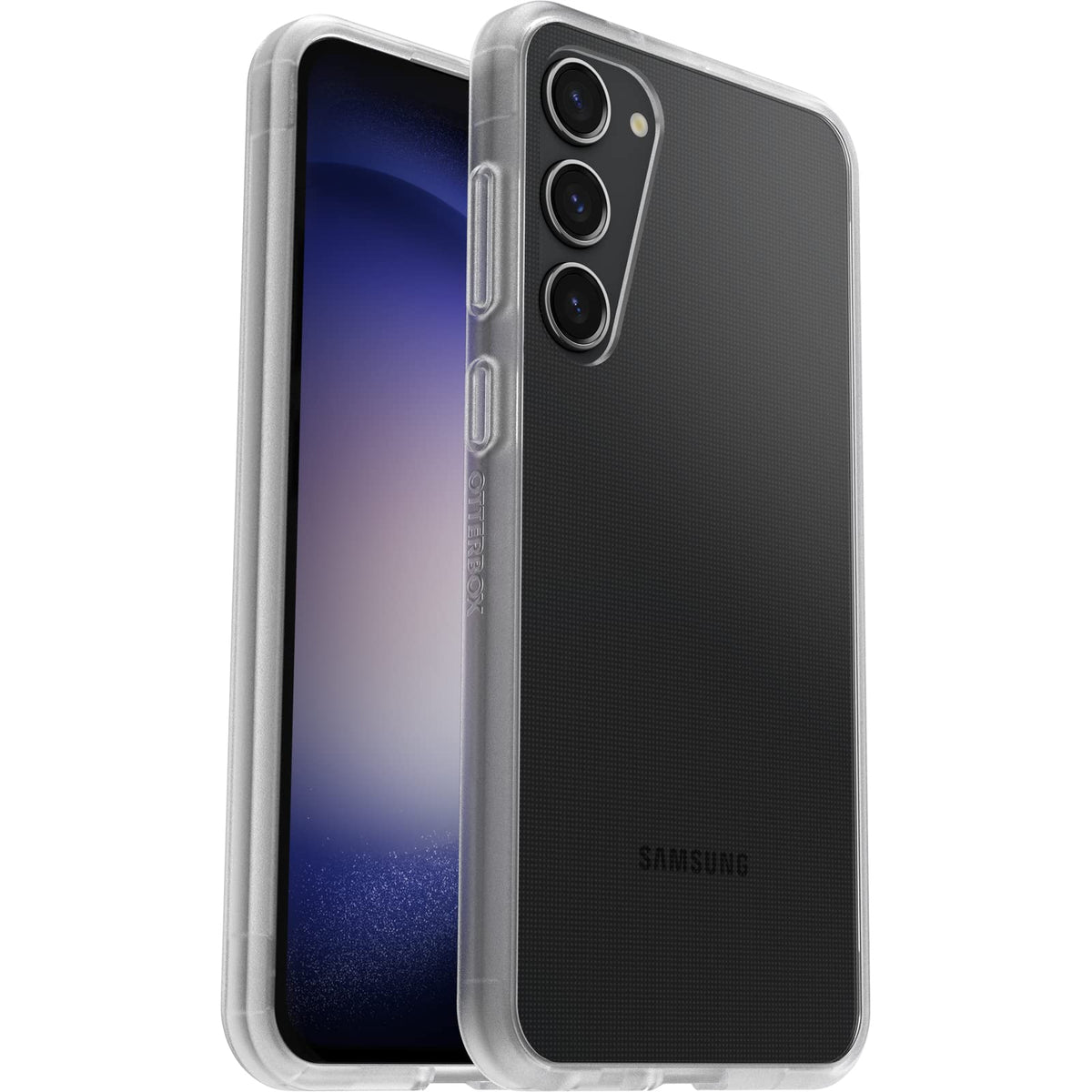 OtterBox - Funda para Galaxy S23+ Prefix Series, Transparente, Ultrafina, amigable con el Bolsillo, Bordes elevados Que protegen la cámara y la visualización, Compatible con Carga inalámbrica