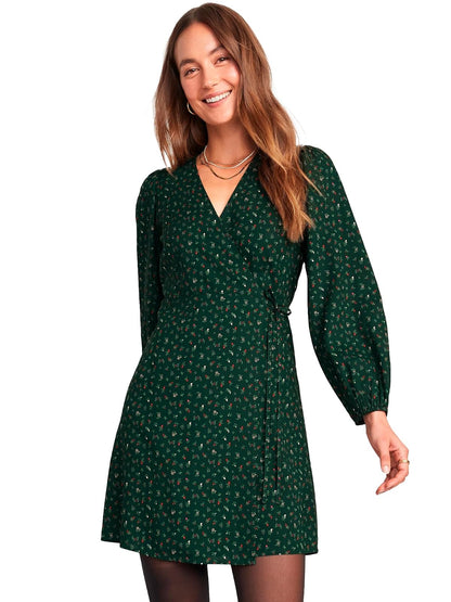 Old Navy 498811-001S Vestido, Mujer, Verde, Chico