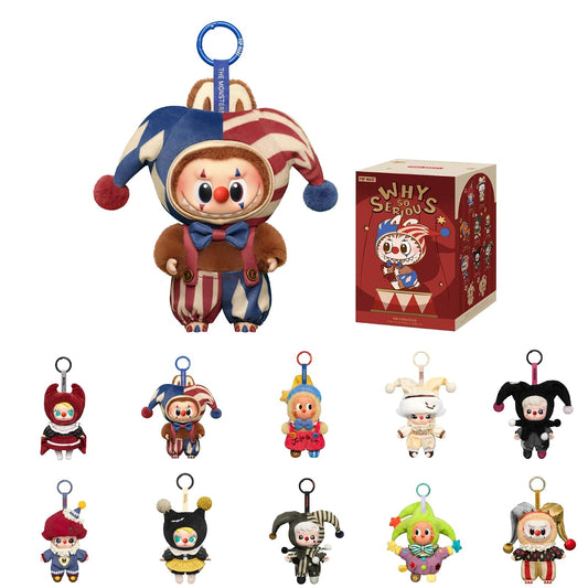 Pop Mart: Labubu The Monsters Why So Serious Series Vinyl Plush Pendant