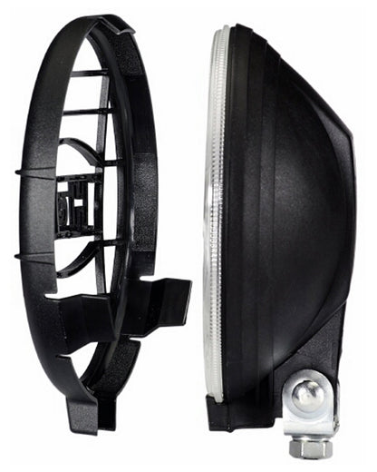 Hella Cubierta Protectora para Rejilla Serie 500/500FF 165530801, 2 Piezas, Negro