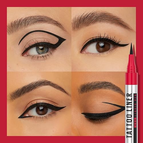 Maybelline Tattoo Liner Delineador de Ojos Larga Duración 48H Color Negro