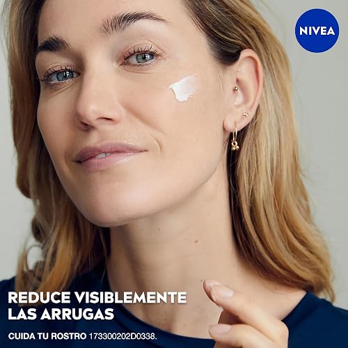 NIVEA Crema Facial Reafirmante Q10 (50 ml), Tratamiento Antiarrugas de Día Fps 30 ayuda a la generación de Colágeno en la piel y reducir las líneas de expresión, Todo Tipo de Piel