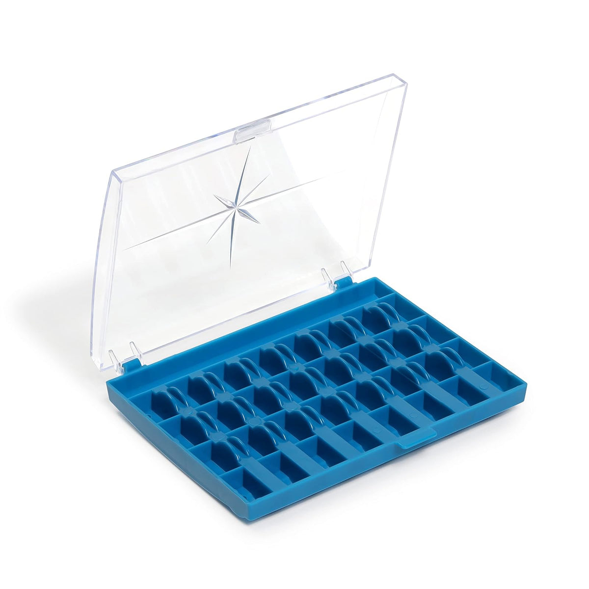 Dritz Caja de bobina, 32, azul