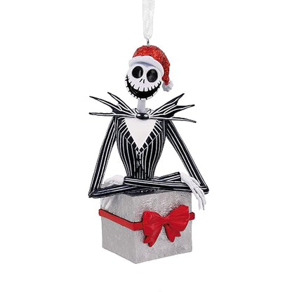 Hallmark - Pesadilla antes de Navidad de Tim Burton de Disney Jack Skellington - Adorno de Navidad, 0003HCM1239