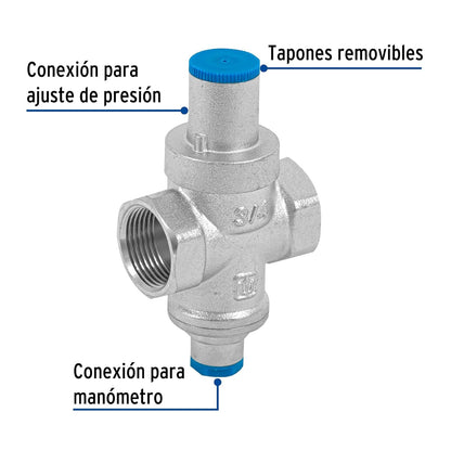 Foset VARP-3/4, Válvula reductora de presión 3/4"