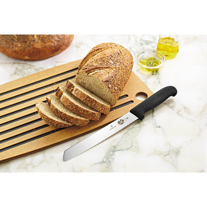 Victorinox - Juego de cuchillos con mango de palisandro (7 piezas), Negro, 8 Pc Fibrox, 1