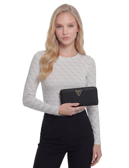 GUESS LAUREL II SLG LARGE ZIP AROUND Acoplamiento Mujer