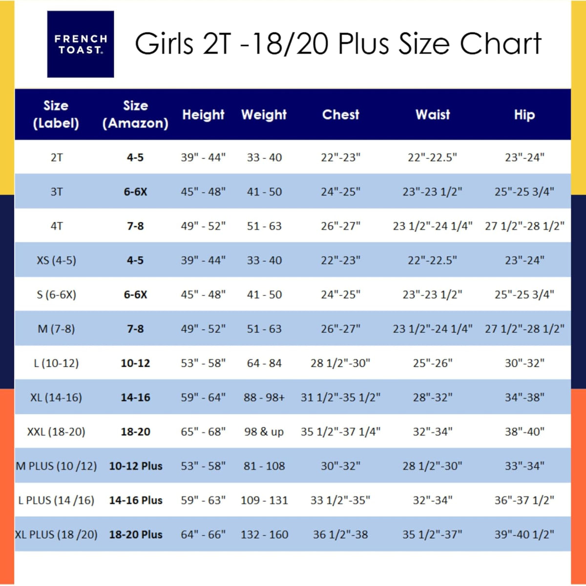 French Toast Girls' Short Sleeve Picot Collar Polo School Uniform Shirt (Standard and Plus)