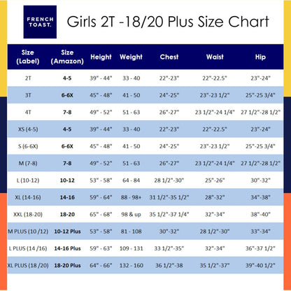 French Toast Girls' Short Sleeve Picot Collar Polo School Uniform Shirt (Standard and Plus)