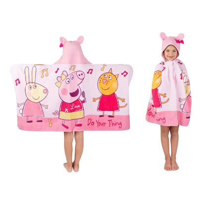 Franco Peppa Pig - Toalla de Toalla de Rizo de algodón Suave para baño/alberca/Playa, 61.0 x 1.3 m, L
