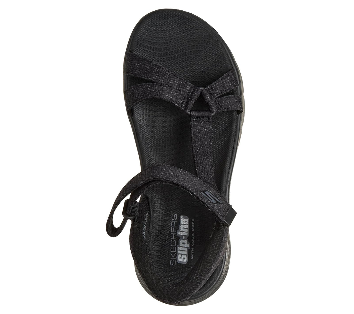 Skechers GO WALK FLEX SANDALIA ILLUMINATE Sandalias para mujer | Caminar, casual, Ultra Go, Goga, tapete lavable a máquina, vegano
