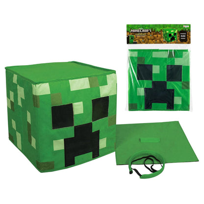 Accesorio Oficial Minecraft, Cabeza de Creeper, Unitalla