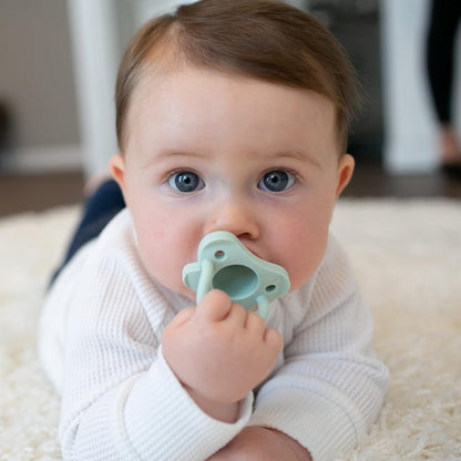 Dr. Brown´s HappyPaci™ Chupón 100% silicona, paquete de 2
