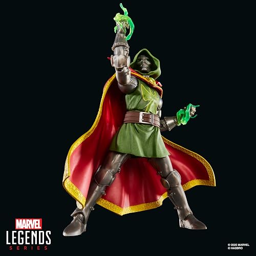 Marvel Legends Figura Emperador Doom | 6 pulgadas (15 cm), accesorios incluidos, coleccionable, articulaciones