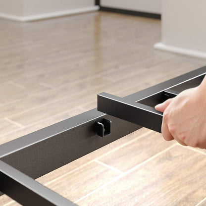 Zinus Lorelai | Base de Cama Individual de Metal con Marco de Acero Resistente y Moderno de Fácil Armado | Garantía de 5 Años