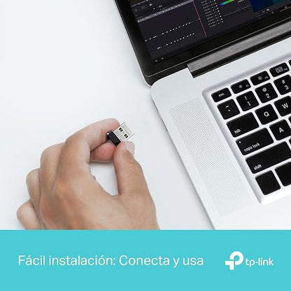 TP-Link Adaptador USB WiFi Nano Archer TX1U Nano - WiFi 6 AX300 - hasta 287 Mbps - MU-MIMO - Compatible con Windows y Linux - Diseño Ultracompacto - Fácil Instalación