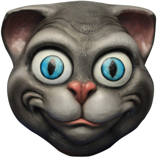 Cat, Máscara Divertida de Gato Gris de Caricatura, Máscaras de Animales Chistosos y Divertidos de Caricatura Ideales para Disfraz de Halloween