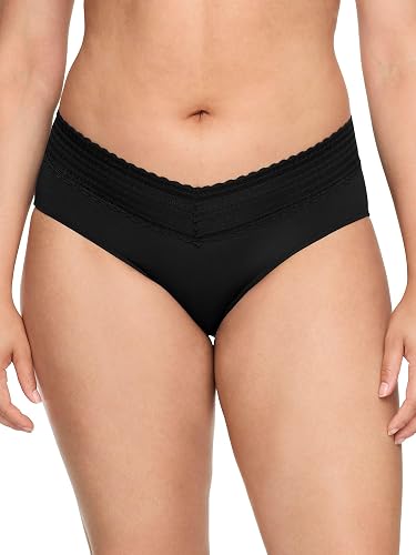 Warner'S Blissful Benefits No Muffin Paquete de 3 Bragas Hipster para Mujer