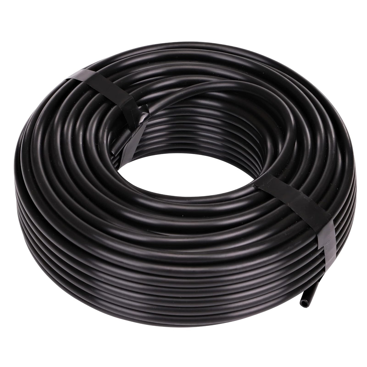 Raindrip 100050211 Negro 016010T Tubo de 1/4 Pulgadas por 100 pies, 1