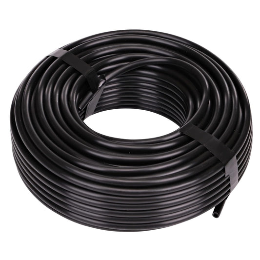 Raindrip 100050211 Negro 016010T Tubo de 1/4 Pulgadas por 100 pies, 1