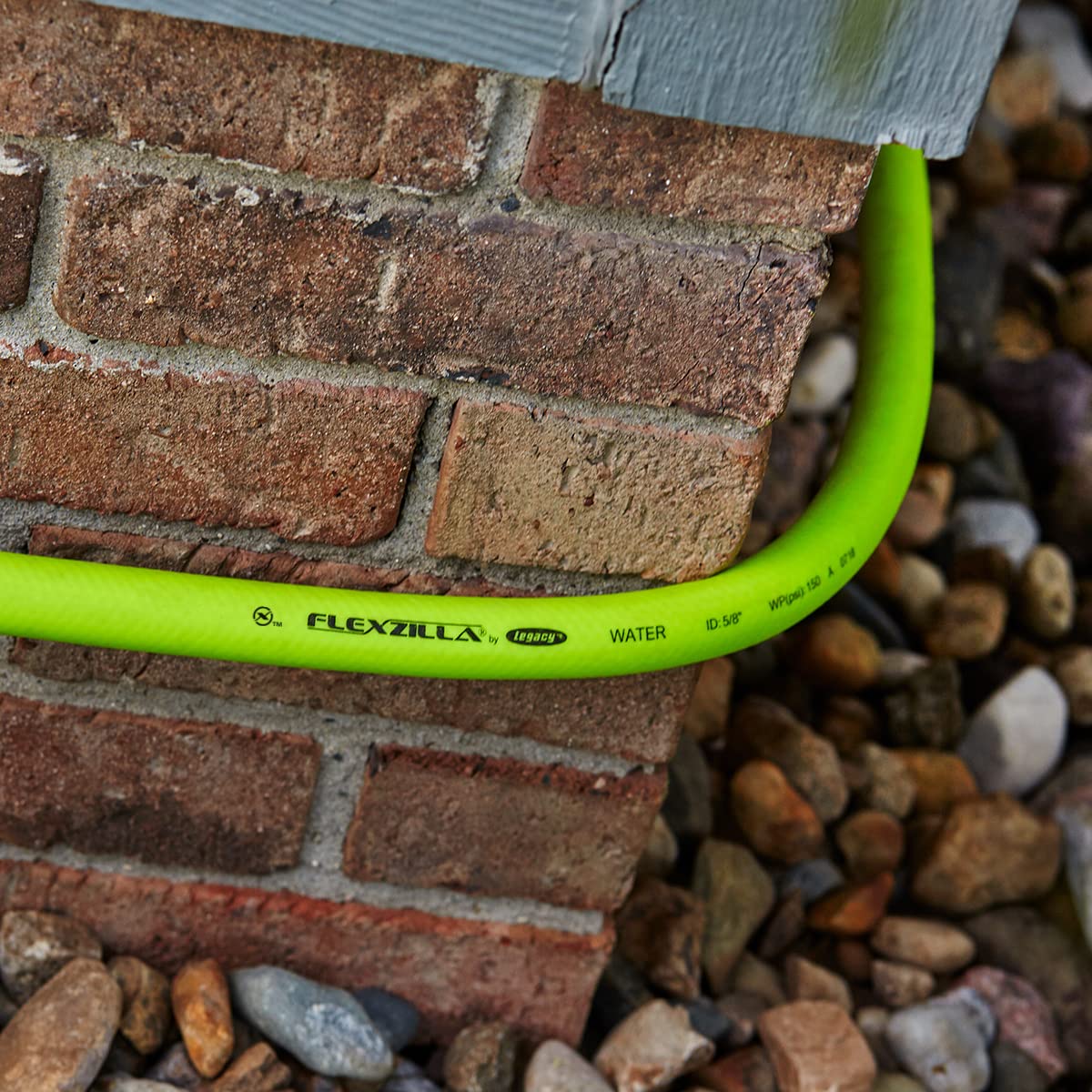 Flexzilla Pro Manguera de Agua HFZ58250YW | 5/8 in x 250 ft, Verde ZillaGreen, Resistente, Ligero, Carrete a Granel