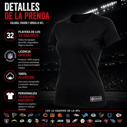 NFL Playera Aficionado Básica New England Patriots