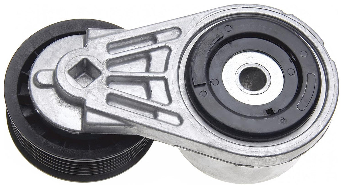 ACDelco Gold 38103 Conjunto Tensor de Correa de Transmisión con Polea, Aluminio con Polea Negra