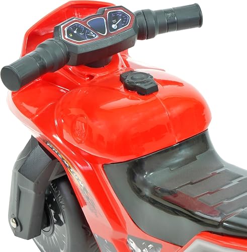 PRINSEL | Moto Correpasillos | Montable para Niños | Motocross Premium | Rojo | De 2 a 4 Años, Diseño Moderno y Realista, Ruedas Anchas | Artículos para Niños