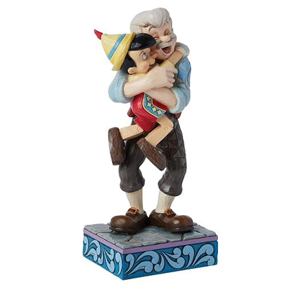 Jim Shore Figura de Gepetto & Pinocho