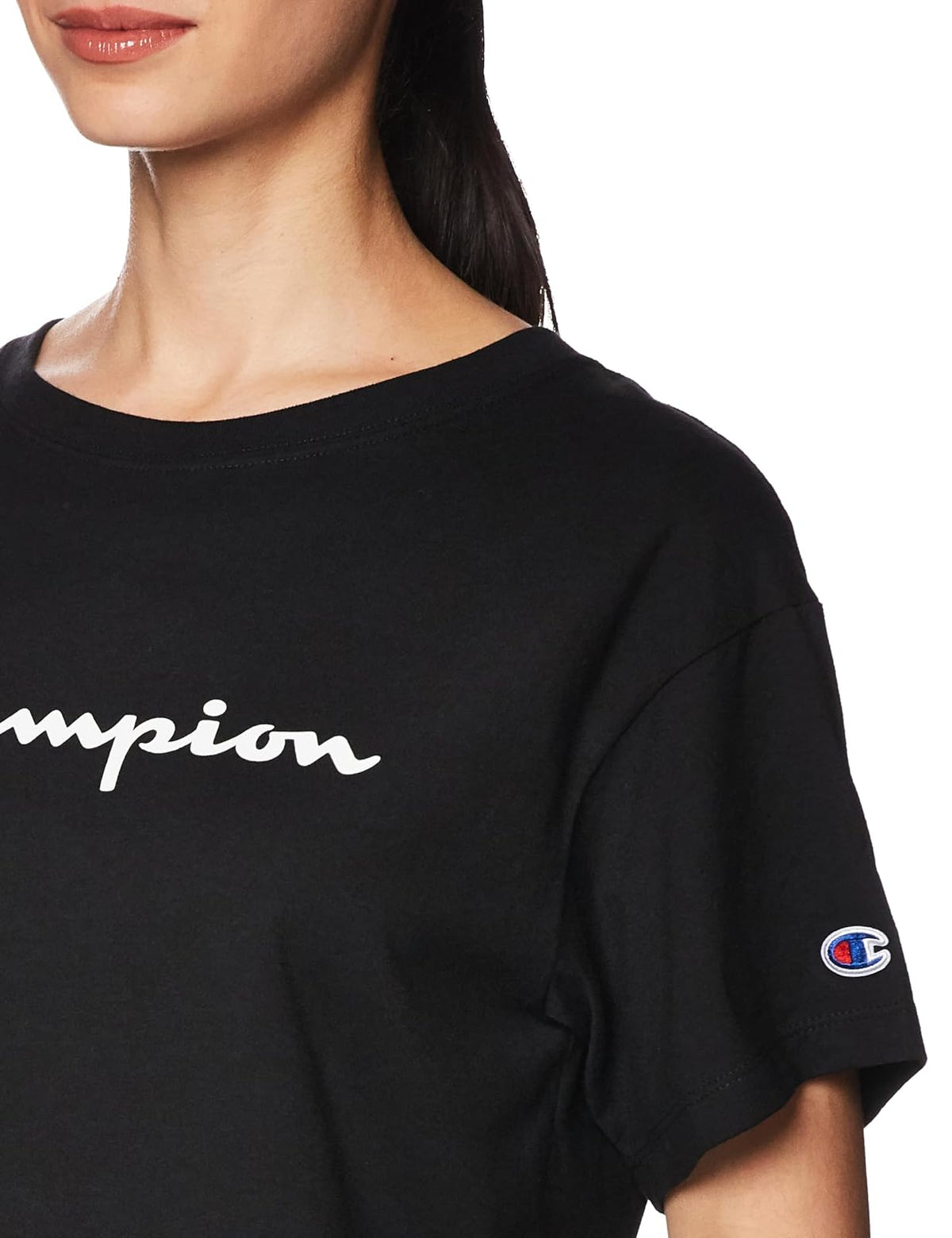 Camiseta The Cropped Graphic Tee, Champion, Mujer