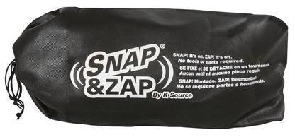 Fit System Espejo de Remolque Snap & Zap 80930 para Silverado/Sierra 1500 2019-2024, Negro