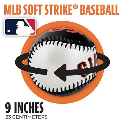 Franklin Sports MLB Team Baseball – MLB Team Logo Soft Baseball – Juguete de béisbol para niños – Gran decoración para escritorios y Oficina