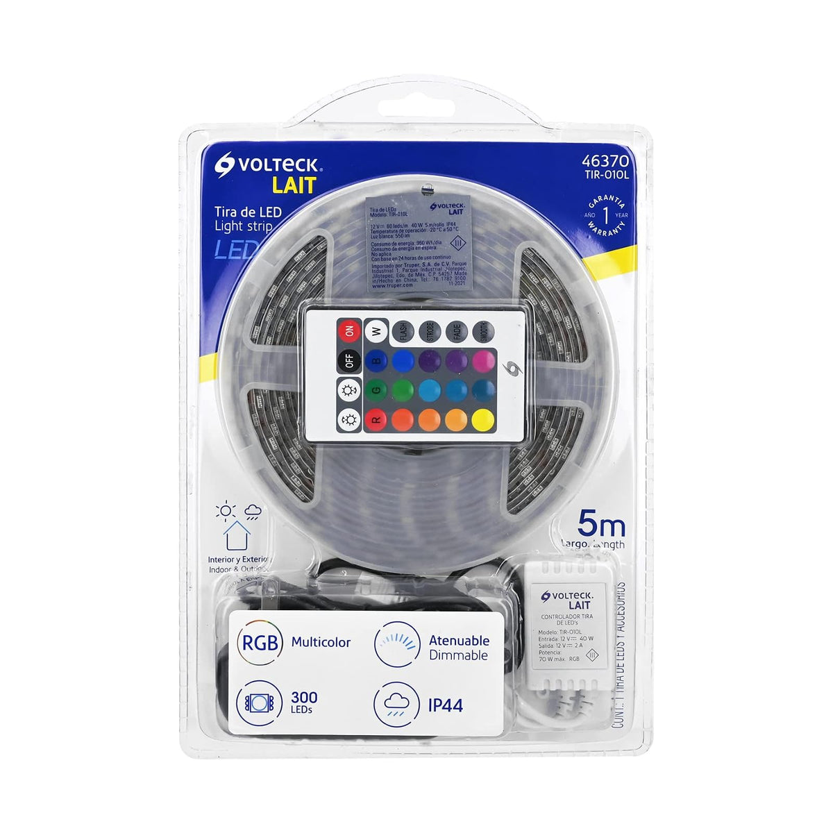 Volteck MLED-RGB Manguera de LED, RGB