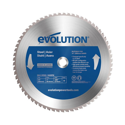 Evolution Power Tools Hoja de Sierra de Corte para Metal - Blade - Mild Steel