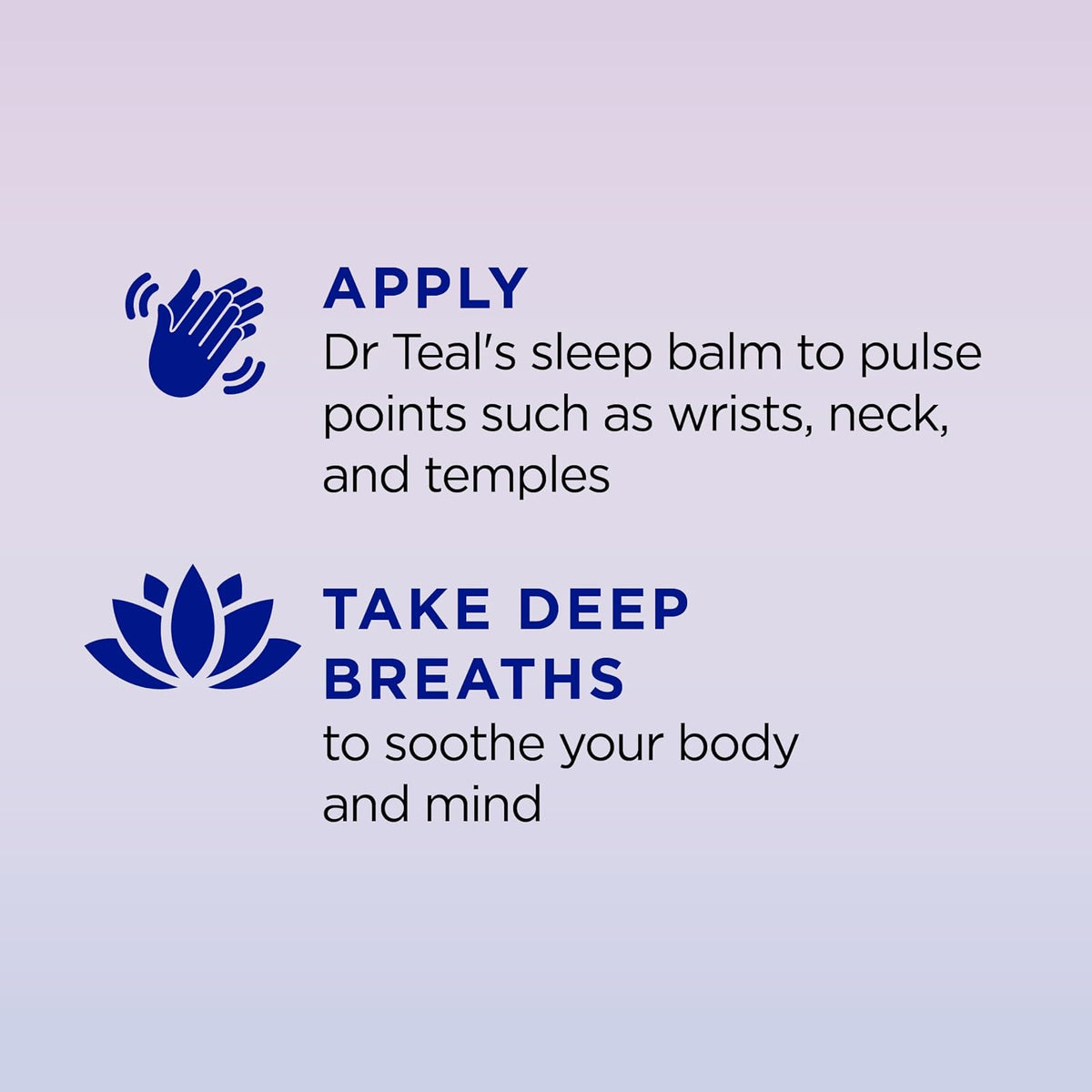 Dr Teal's Skin Care Agent S 2.5oz Blsamo Dormir Melatonina Aceites | 2.5 oz, aceites esenciales, bálsamo corporal, aplicación puntos pulso
