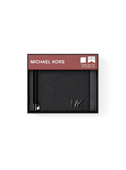Michael Kors Edison - Funda plegable para tarjetas con clip para dinero, color