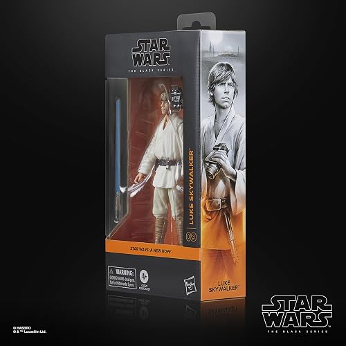 Star Wars The Black Series Luke Skywalker Figura de Acción 15 cm