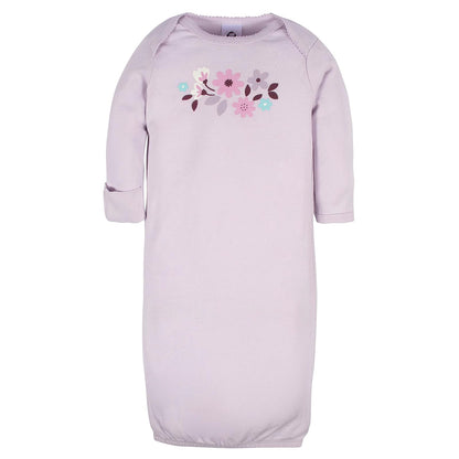 Gerber Paquete de 4 Batas de Dormir para niños y niñas Camisón bebés Unisex