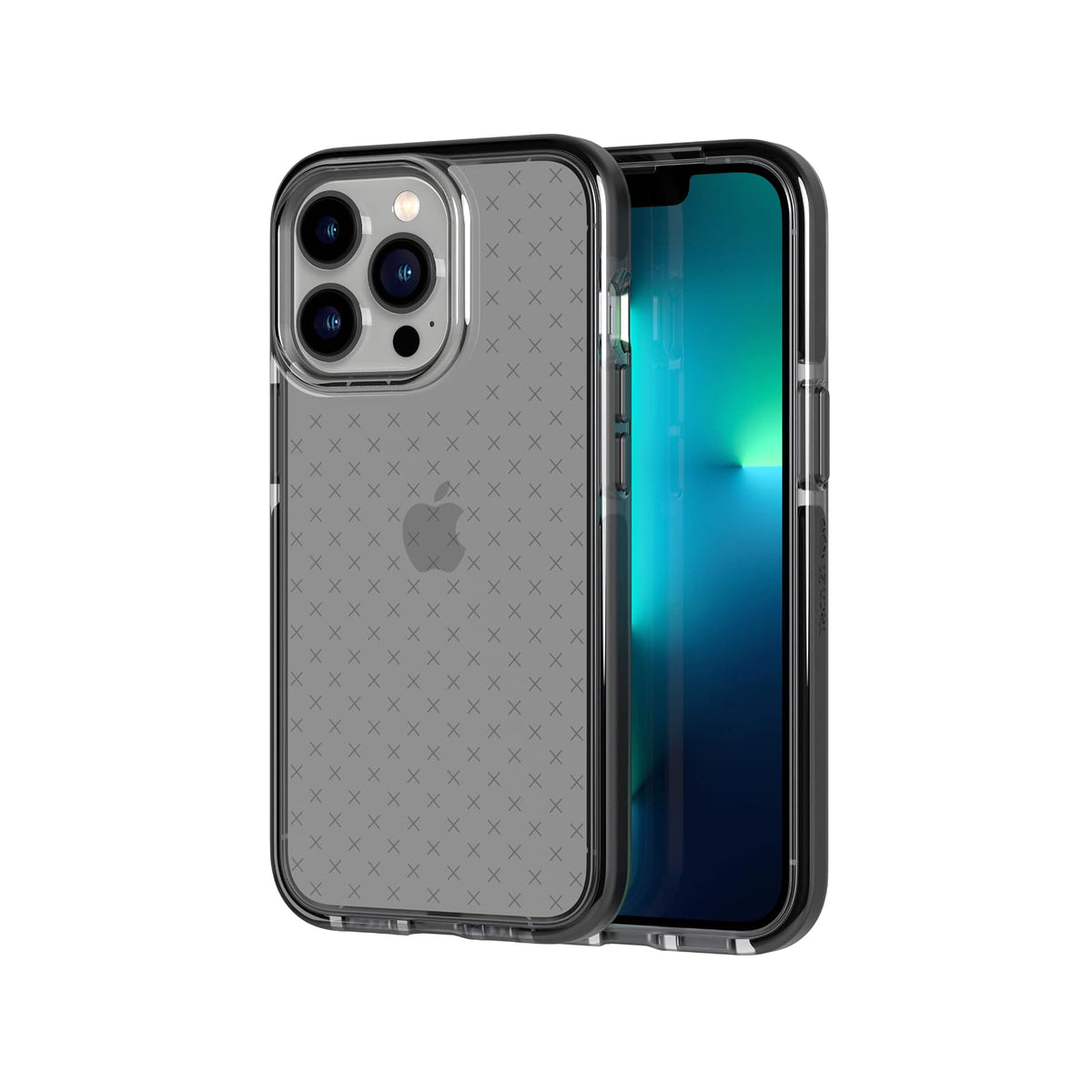 tech21 Funda EVO Check para iPhone 13, 13 mini y 13 Pro Max - Negro - - iPhone 13 Pro - Estuche