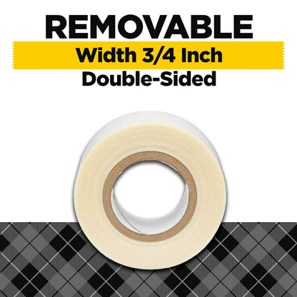Cinta de tela extraíble Scotch, 1,9 cm x 1,5 m. (FTR-1-CFT)