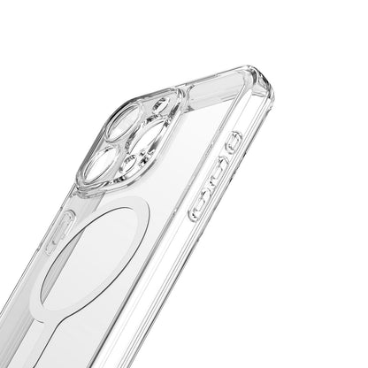 Avana Ice Funda con MagSafe Compatible con iPhone 15 Pro MAX, Resistente a Caídas de 3m, Bisel Elevado, Protección Antimicrobiana - Transparente