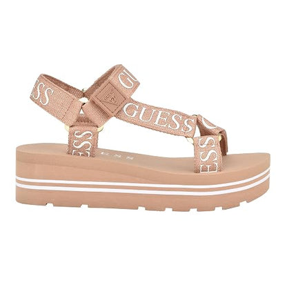 Guess Avin Sandalias de cuña para mujer
