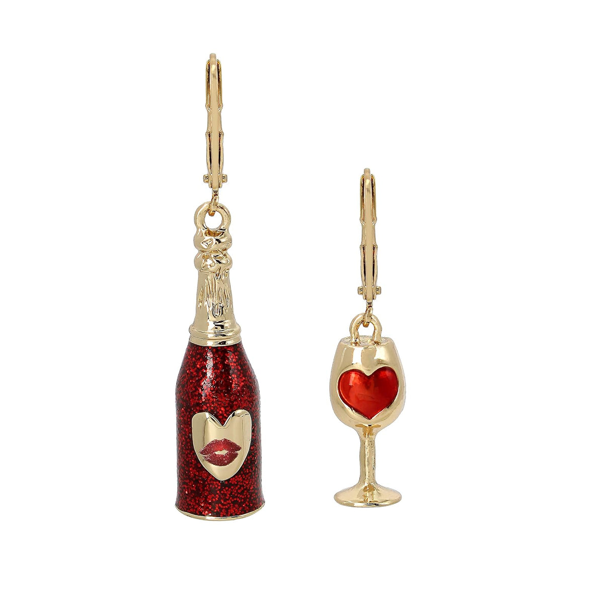 Betsey Johnson - arete de flores sin juego
