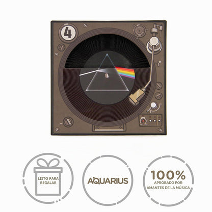 Aquarius SP1005 Pink Floyd Posavasos de vinilo, mediano, multicolor
