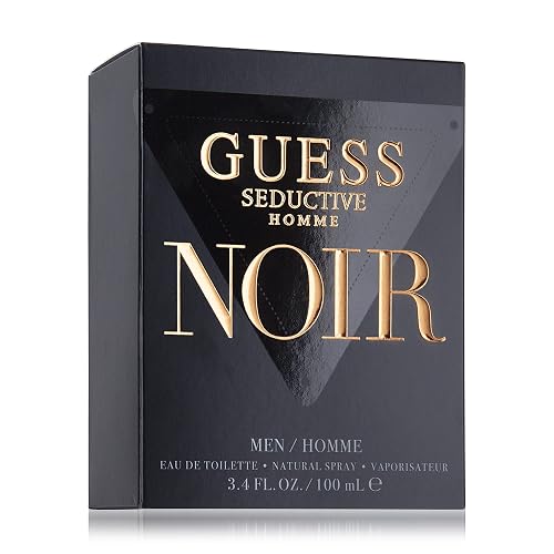 Guess Guess seductive homme noir 3.4 oz edt spray retail